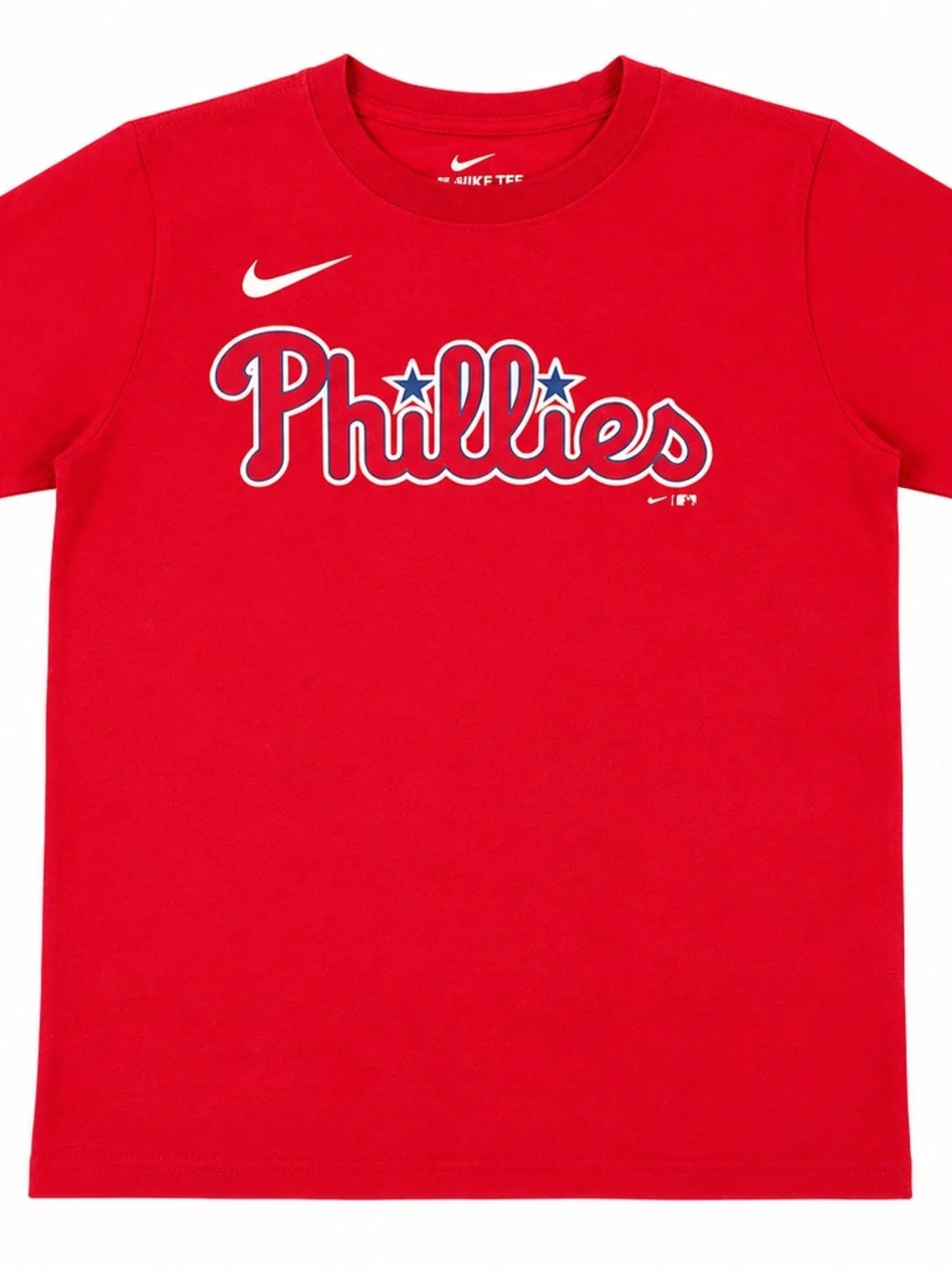 Nike Phillies Bryce Harper #3 Youth M 10-12 Red MLB Name Number Tee